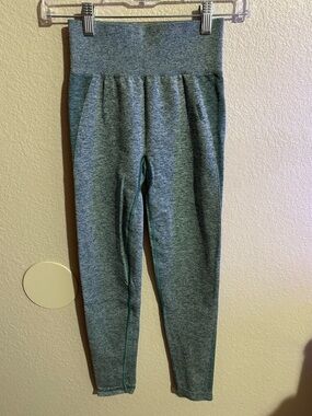 green gymshark leggings